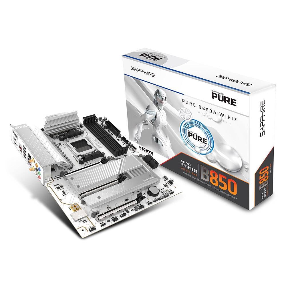 Motherboard ATX Sapphire Pure B850A WiFi 7 SktAM5
