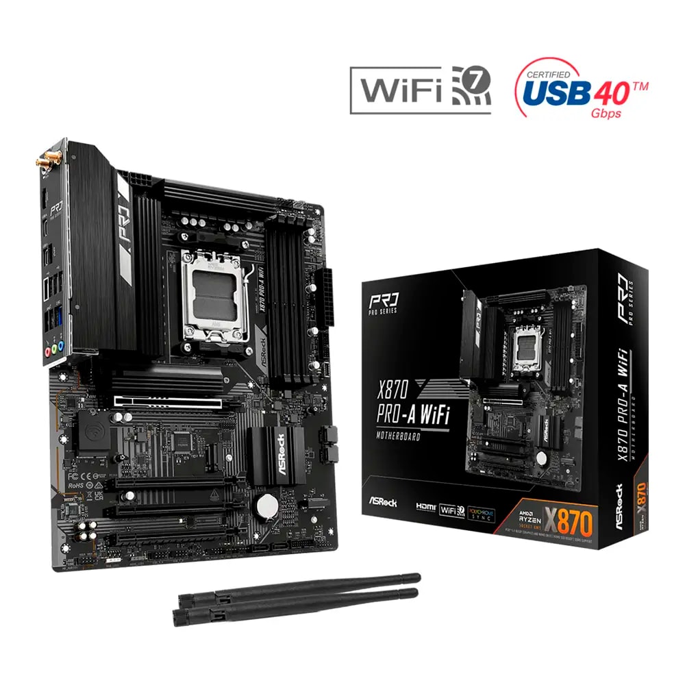 Motherboard ATX ASRock X870 Pro-A WiFi SktAM5
