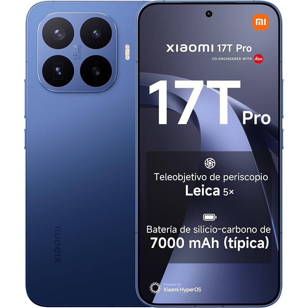 Smartphone Xiaomi 17T Pro 6.83" 12GB/512GB Dual SIM Deep Blue