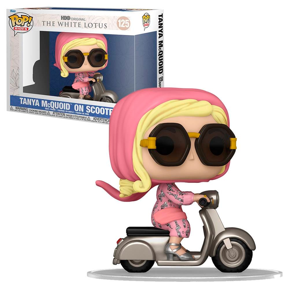 Figura Funko Pop! Rides Vinyl: White Lotus - Tanya Mcquoid on Scooter | #125