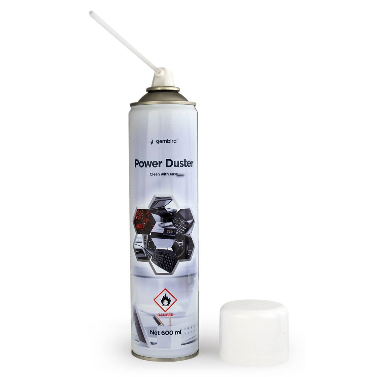 Spray Eliminador de pó Gembird 600ml