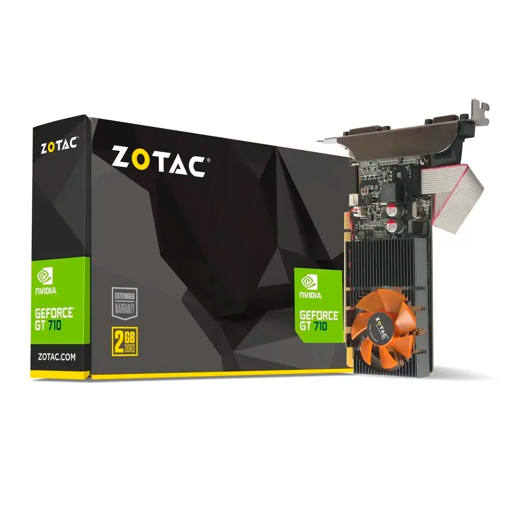 Placa Gráfica Zotac NVIDIA Geforce GT 710 2GB DDR3