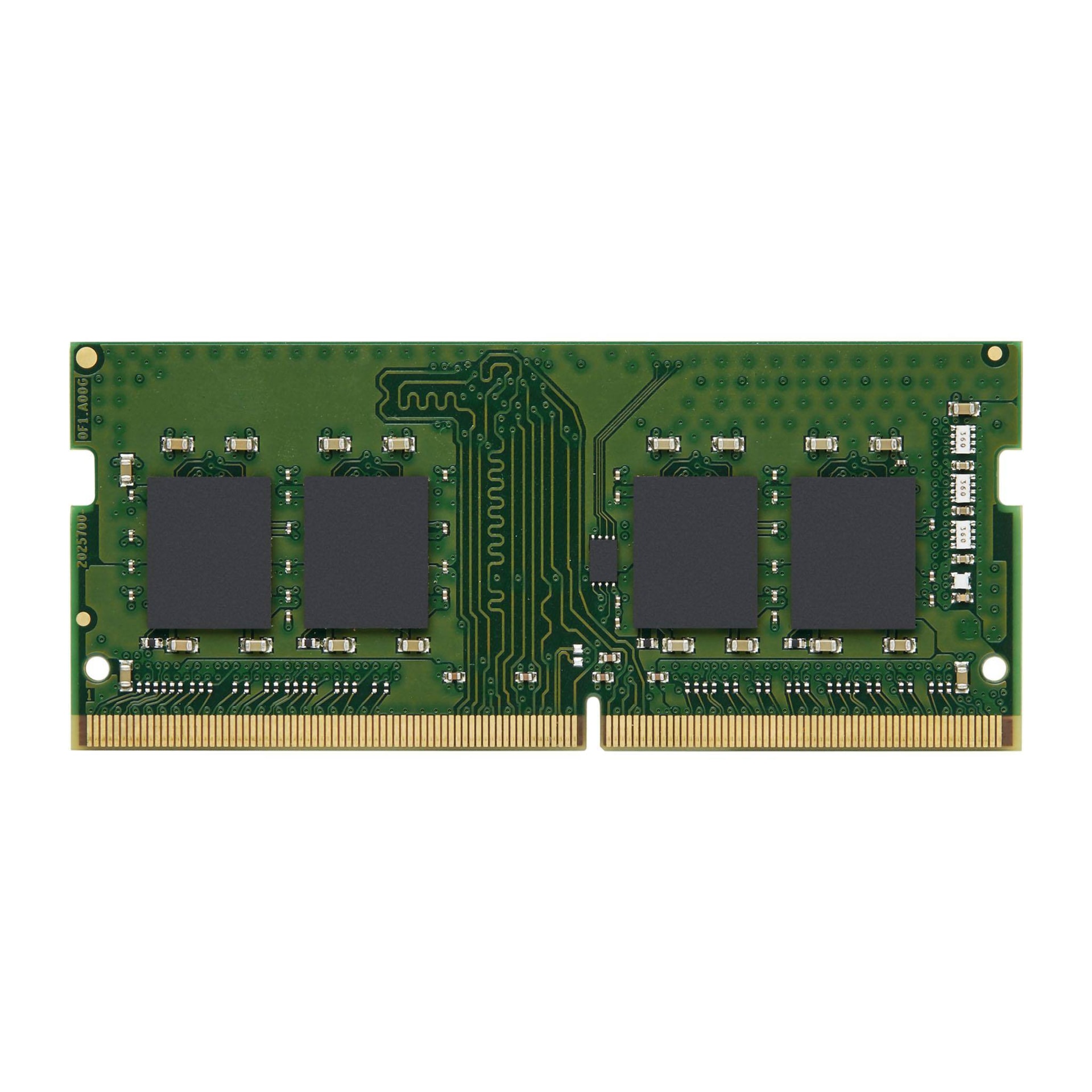 Memória RAM SO-DIMM Kingston 8GB (1x8GB) DDR4-3200MHz 1R CL22 (22-22-22) 1.20V Verde