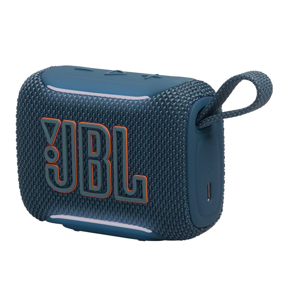 Coluna Portátil JBL Go 5, Bluetooth 6.0, Resistente à Água e Pó (IP68), Até 8h Autonomia + 2h Extra Playtime Boost, Azul