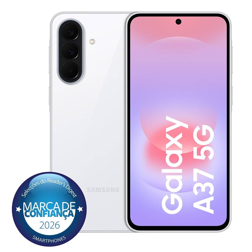 Smartphone Samsung Galaxy A37 5G 6.7" 6GB/128GB Dual SIM Branco