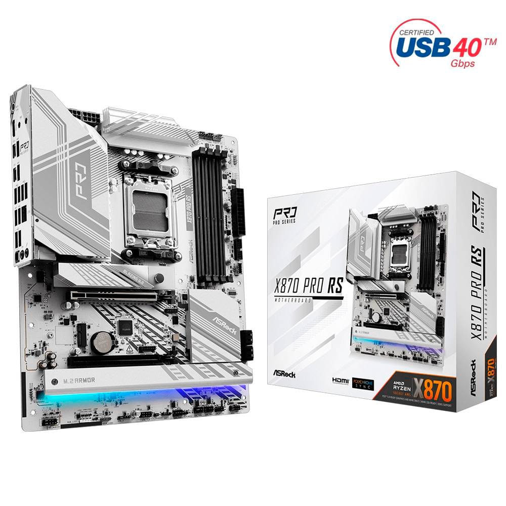 Motherboard ATX AsRock X870 Pro RS SktAM5