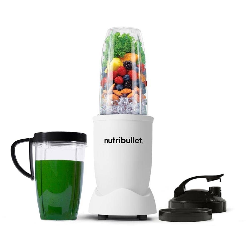 Liquidificadora Nutribullet Pro NB907MAW com 6 Acessórios 900W 946ML Branca