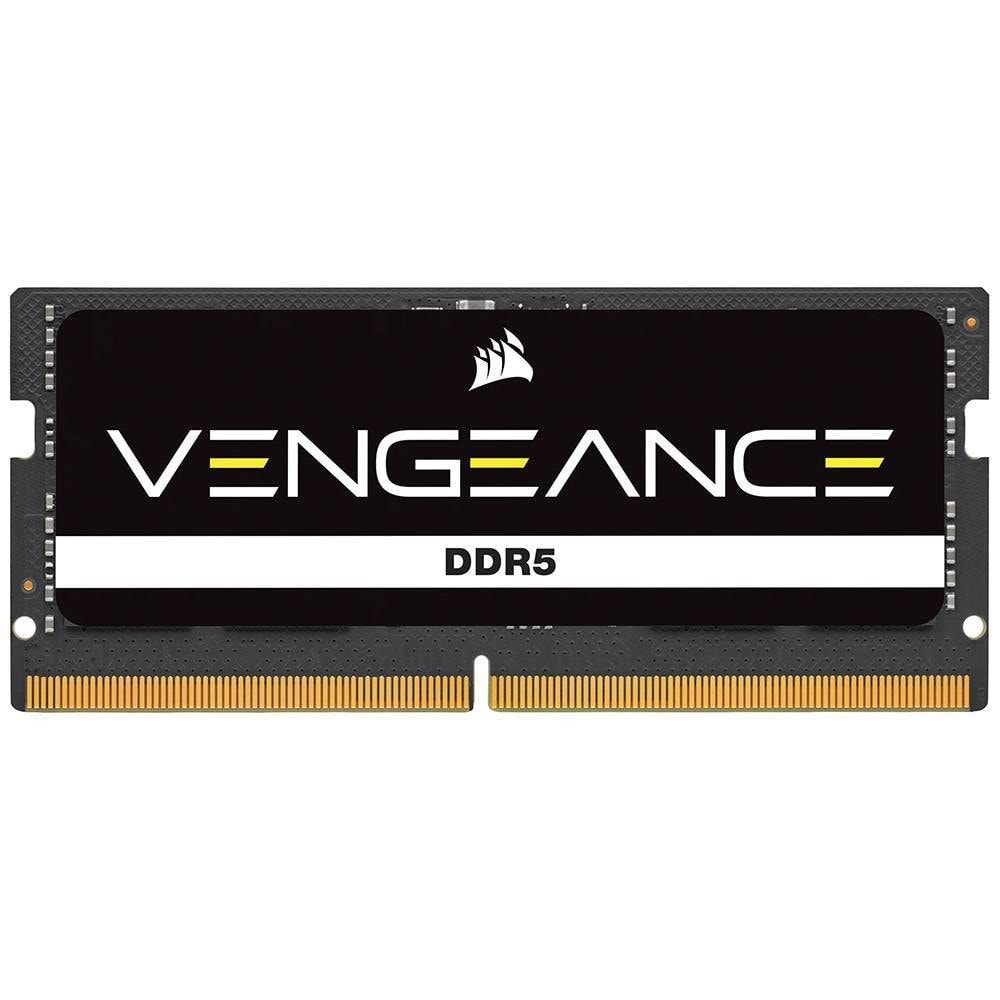 Memória RAM SO-DIMM Corsair Vengeance 24GB (1x24GB) DDR5-5600MHz CL48 (48-48-48-90) 1.10V Preta