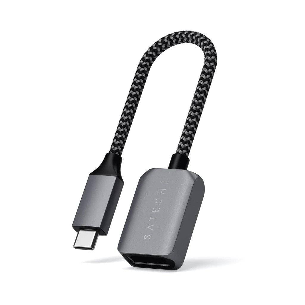 Cabo Adaptador Satechi USB-C para USB 3.0 Space Grey