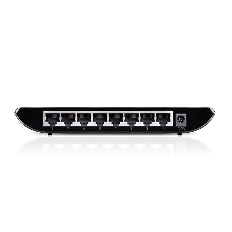 Switch de Rede TP-Link TL-SG1008D v6.0 8 Portas Gigabit UnManaged Wall Mountable