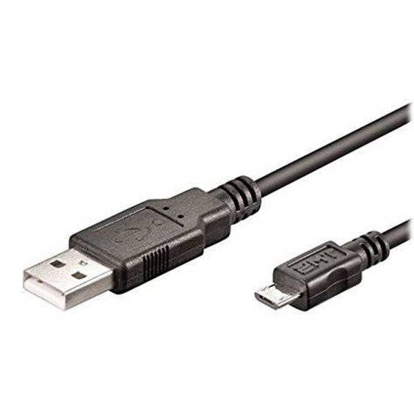 Cabo Ewent EC1018 USB 2.0 Type A Macho > Micro USB Macho 0.5m Preto