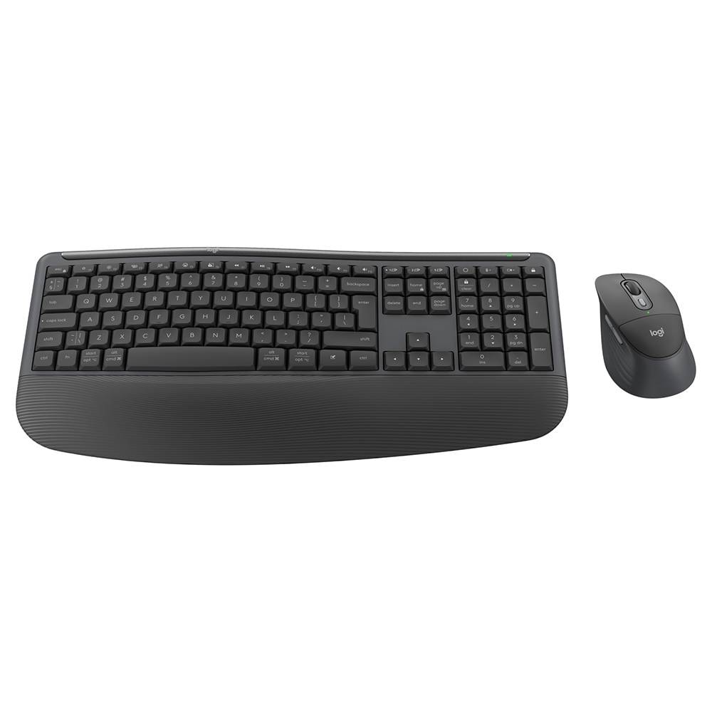 Teclado + Rato Logitech Signature Comfort Plus MK880 Bluetooth PT Graphite