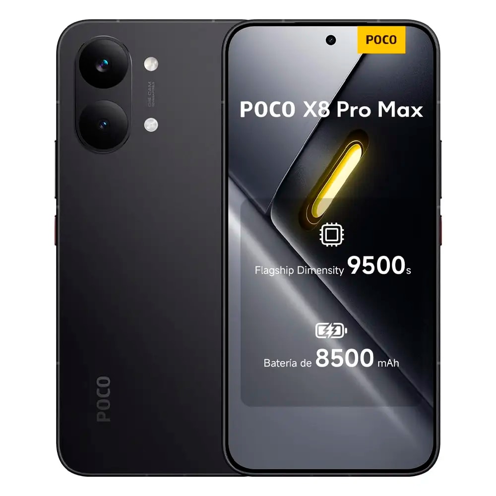 Smartphone Xiaomi Poco X8 Pro Max 5G 6.83" 12GB/256GB Dual SIM Black