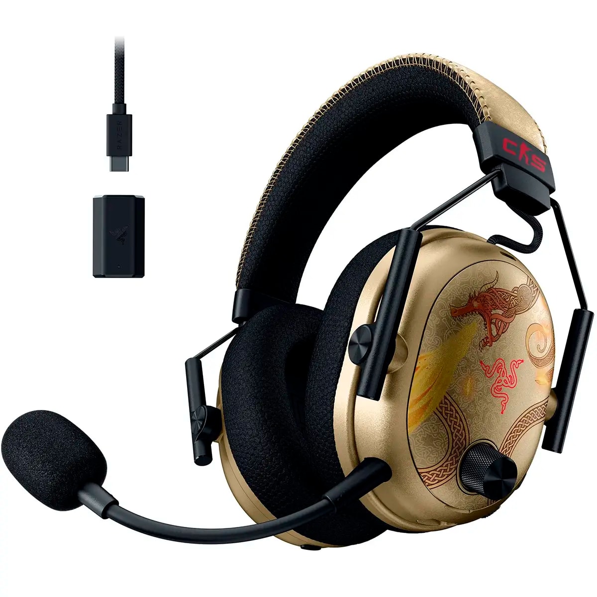 Headset Razer BlackShark V3 Pro Wireless/Bluetooth Counter-Strike 2 Edition