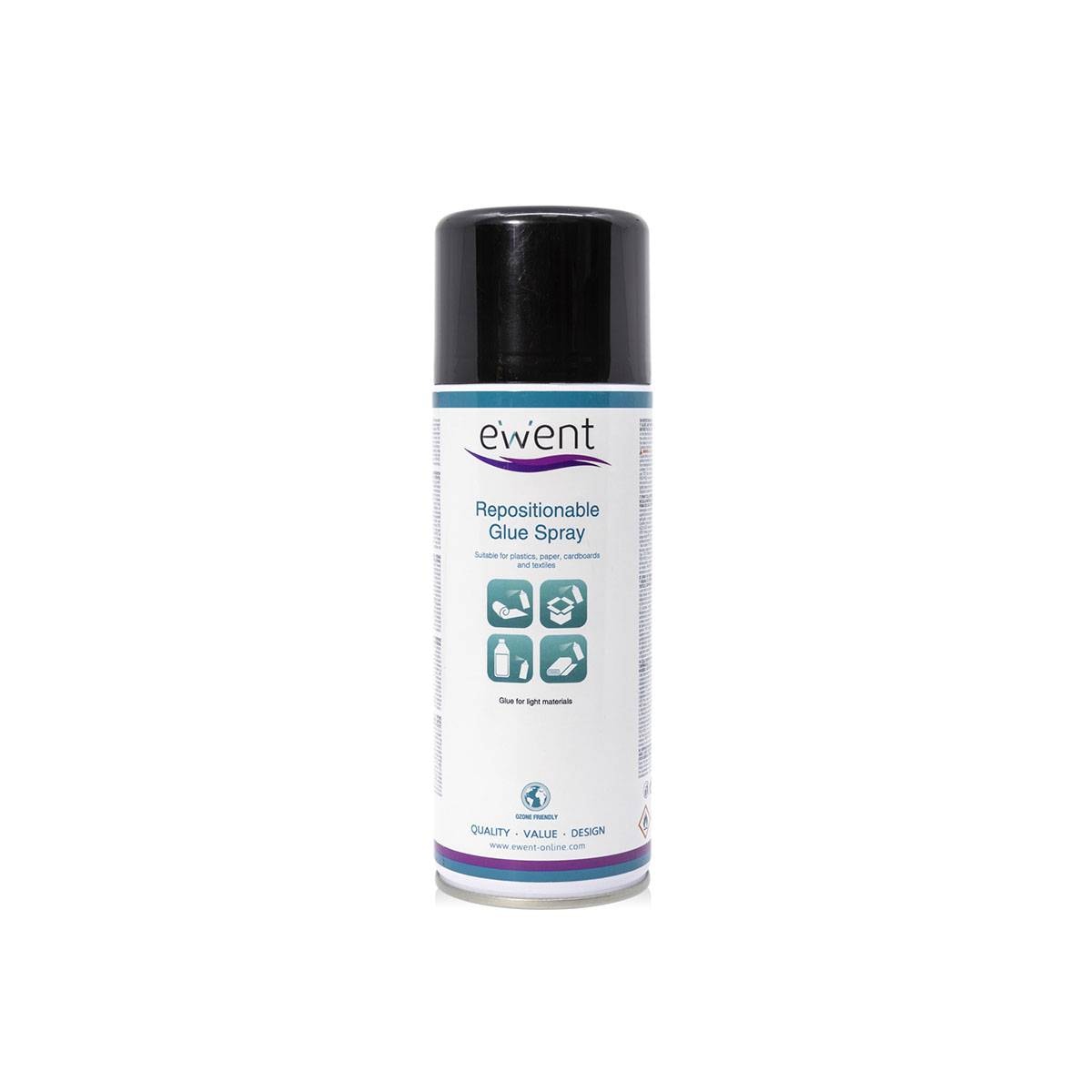 Spray de Cola Reposicionável Ewent EW5625 400ml