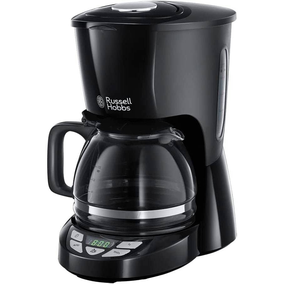 Máquina de Café Russell Hobbs Textures Plus Coffee Maker 1.25 Litros Preta
