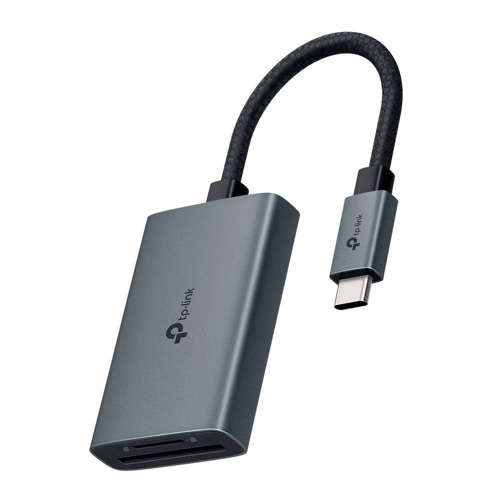 Hub USB-C TP-Link UA440C USB3.0 para SD & microSD 4.0 Cinza