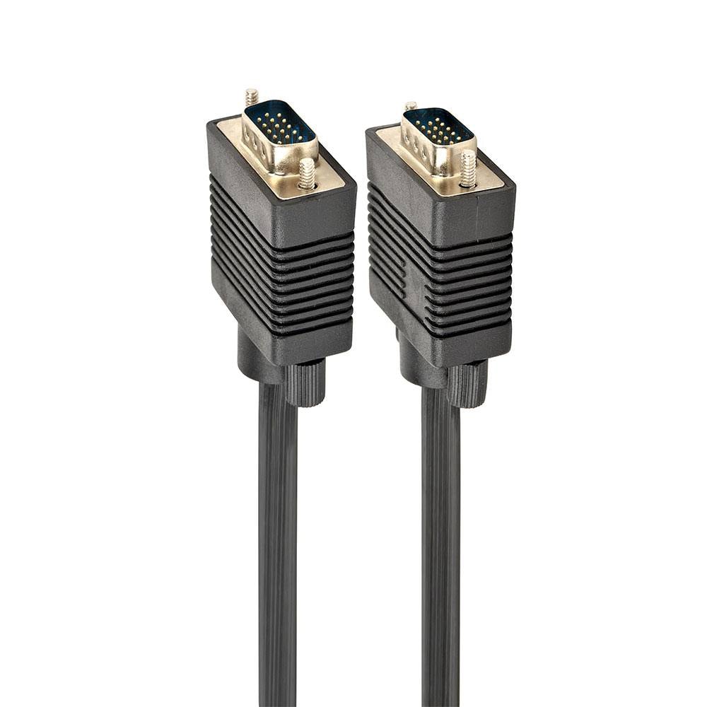Cabo VGA Gembird CC-PPVGA-10-B HD15M/HD15M Dual-Shielded Ferrite 3m Preto