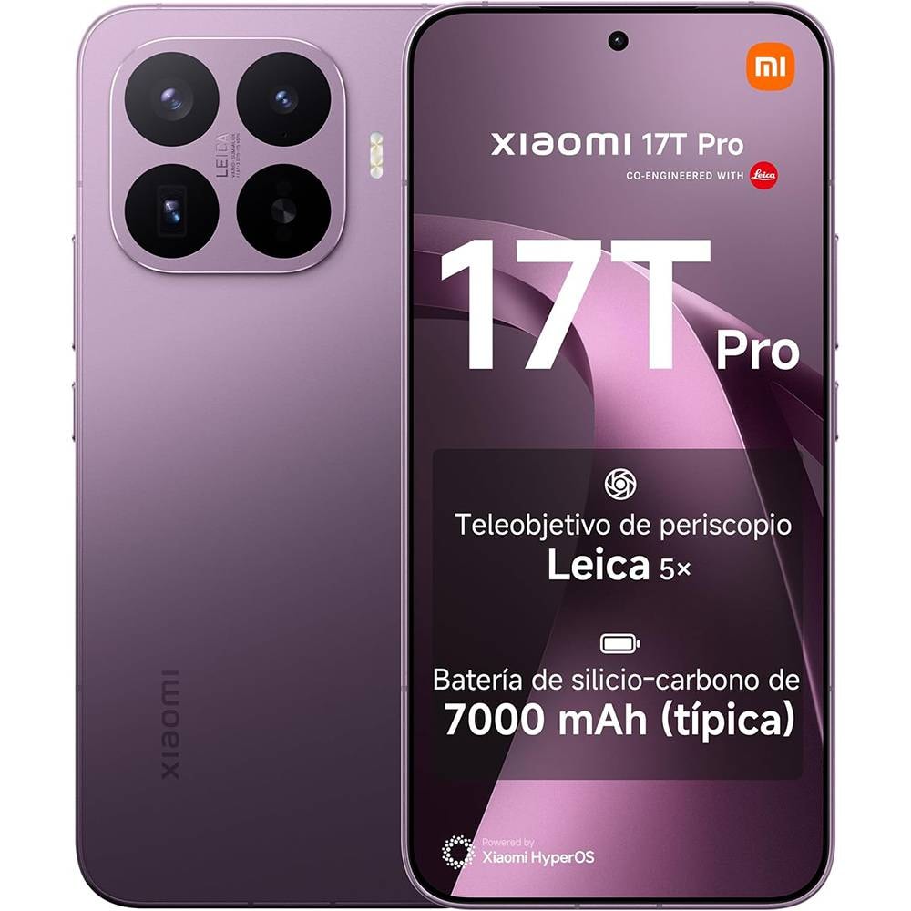 Smartphone Xiaomi 17T Pro 6.83" 12GB/512GB Dual SIM Deep Violet