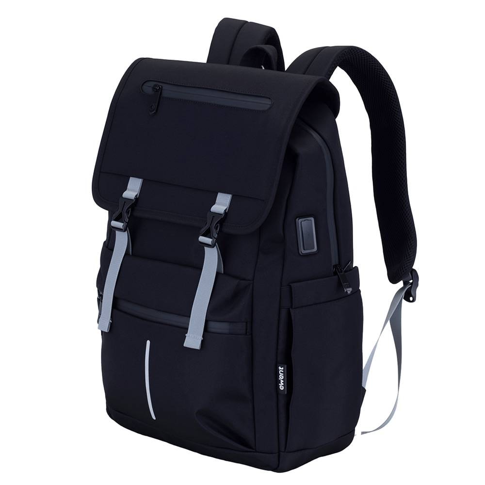 Mochila Ewent Vintage Backpack 16.1" Oxford 900D Preta
