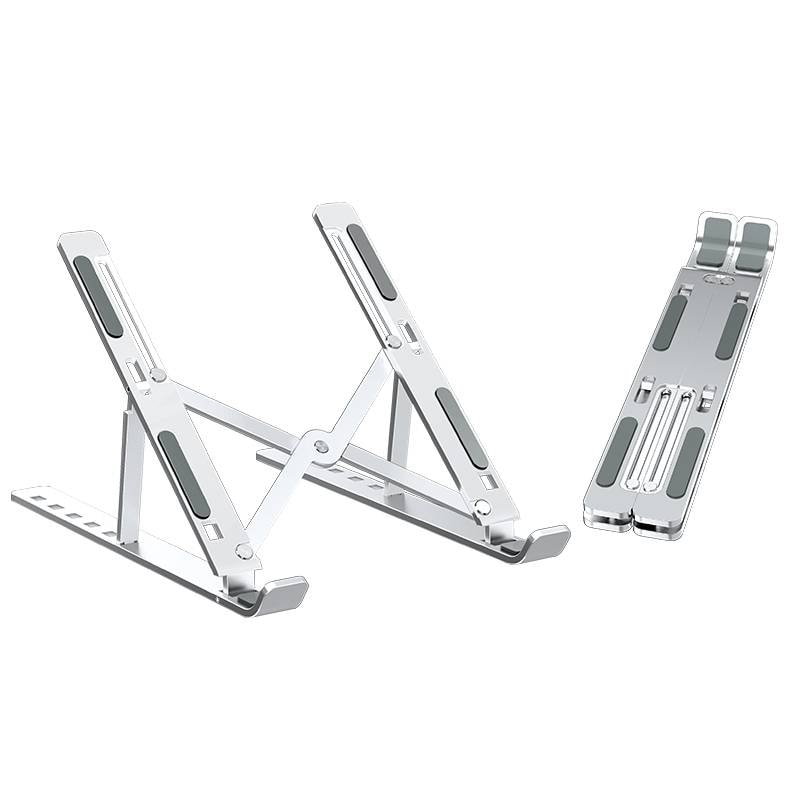 Suporte Ewent EW1266 Aluminum Folding Laptop Stand Cinza