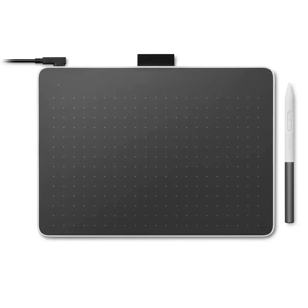 Mesa Digitalizadora Wacom One M - Medium | 216x135 mm | USB-C | Bluetooth 5.1 | Wacom One Standard Pen