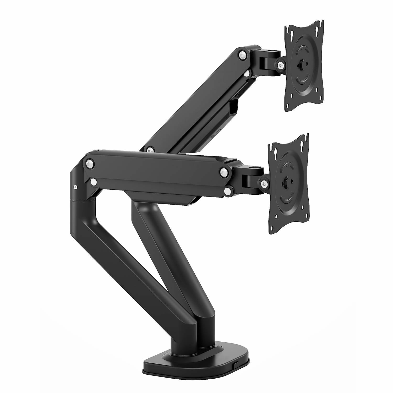 Suporte de Monitor Napofix DM2210B Full-Motion Duplo Monitor 13"-32" Preto