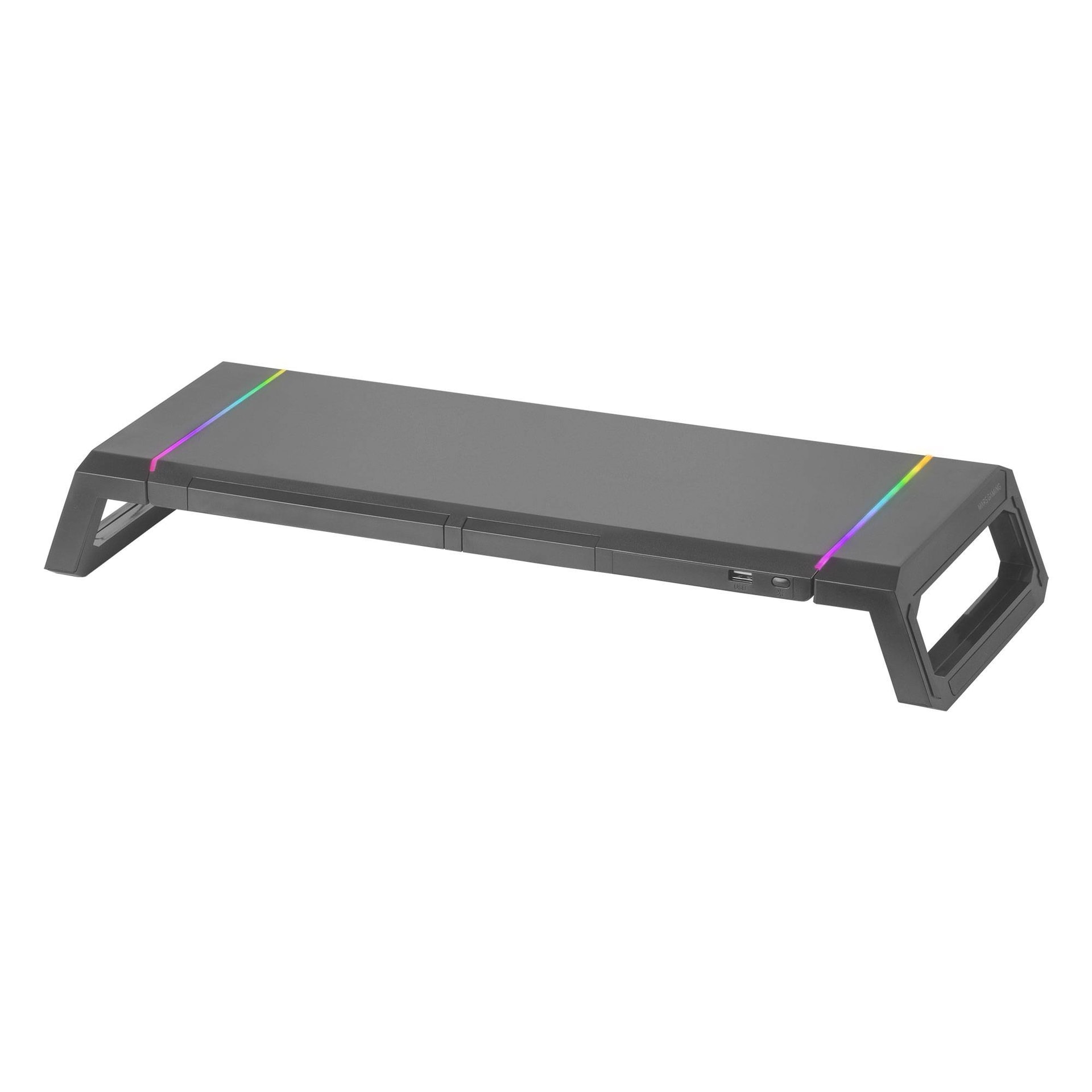Base para Monitor Mars Gaming MGS-ONE Premium Monitor Stand Chroma RGB Preto