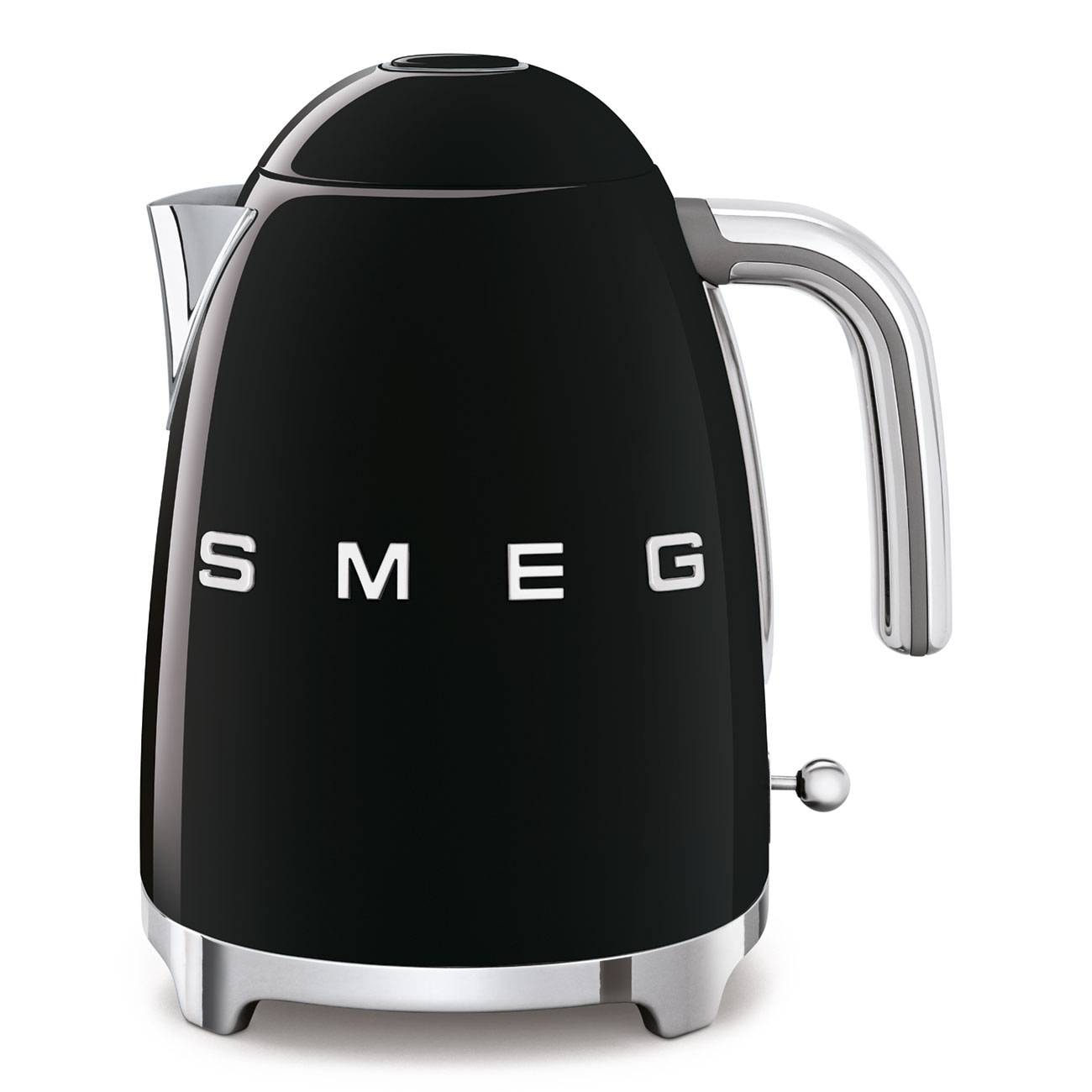 Chaleira Elétrica Smeg KLF03BLEU Anni 50 1.7 Litros 2400W Preto Polido