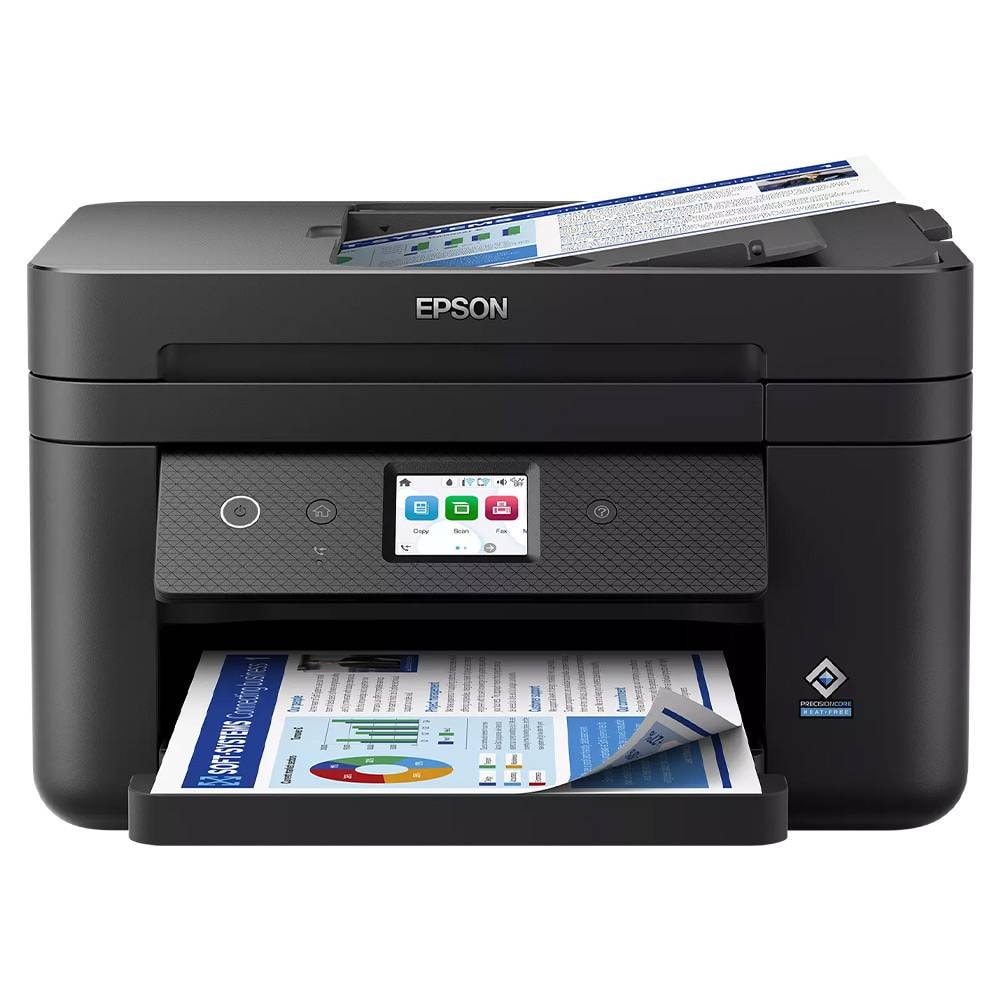 Impressora Jato de Tinta Epson WorkForce WF-2960DWF (Impressão, Cópia, Digitalização, Fax), Duplex Auto, Wireless