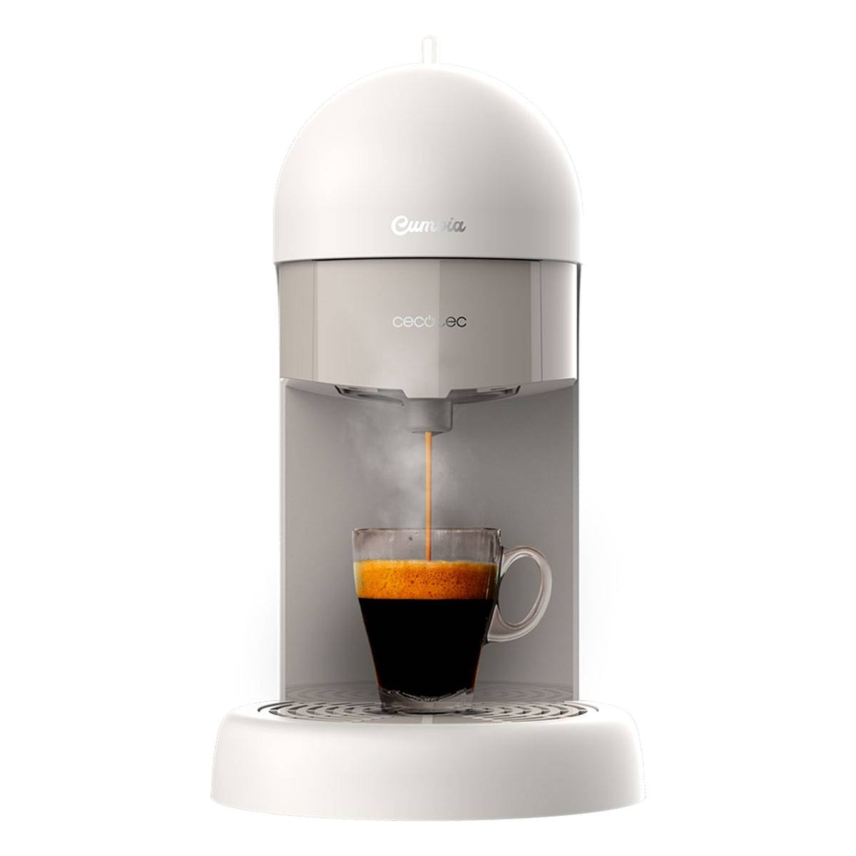 Máquina de Café Expresso Cecotec Cumbia Capricciosa White 19 Bar 1100W