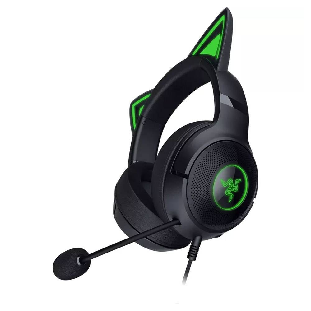 Headset Razer Kraken Kitty V2 Edition Preto