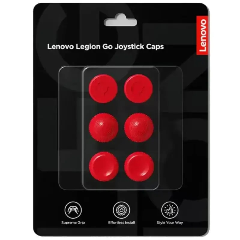 Tampas de Joystick Lenovo Legion Go - Vermelho Lenovo