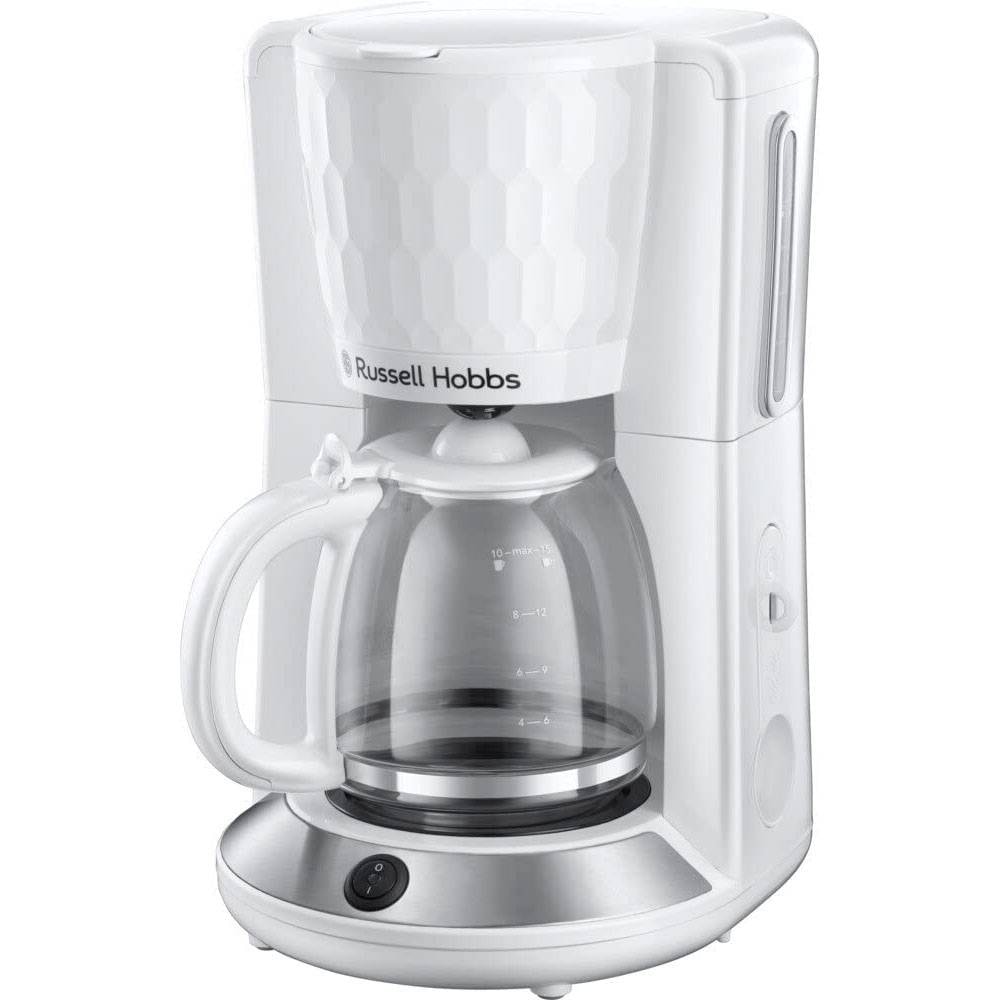 Máquina de Café Russell Hobbs Honeycomb White 1.25 Litros Branca