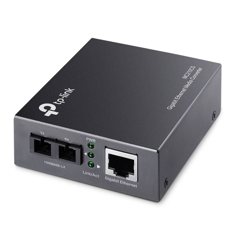 Conversor Media TP-Link MC210CS Gigabit Single-Mode