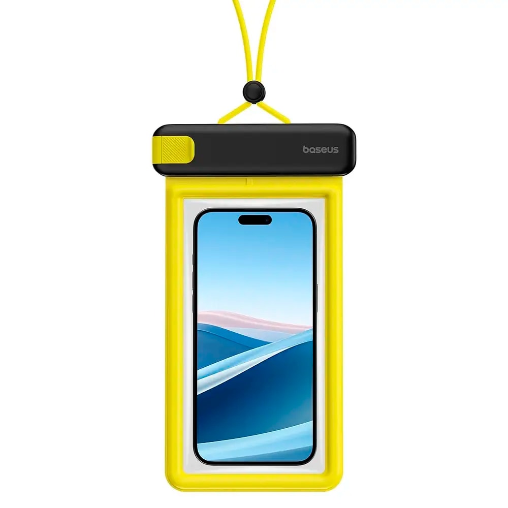 Bolsa Baseus DeepDive Series Clip-On Waterproof Black/Yellow