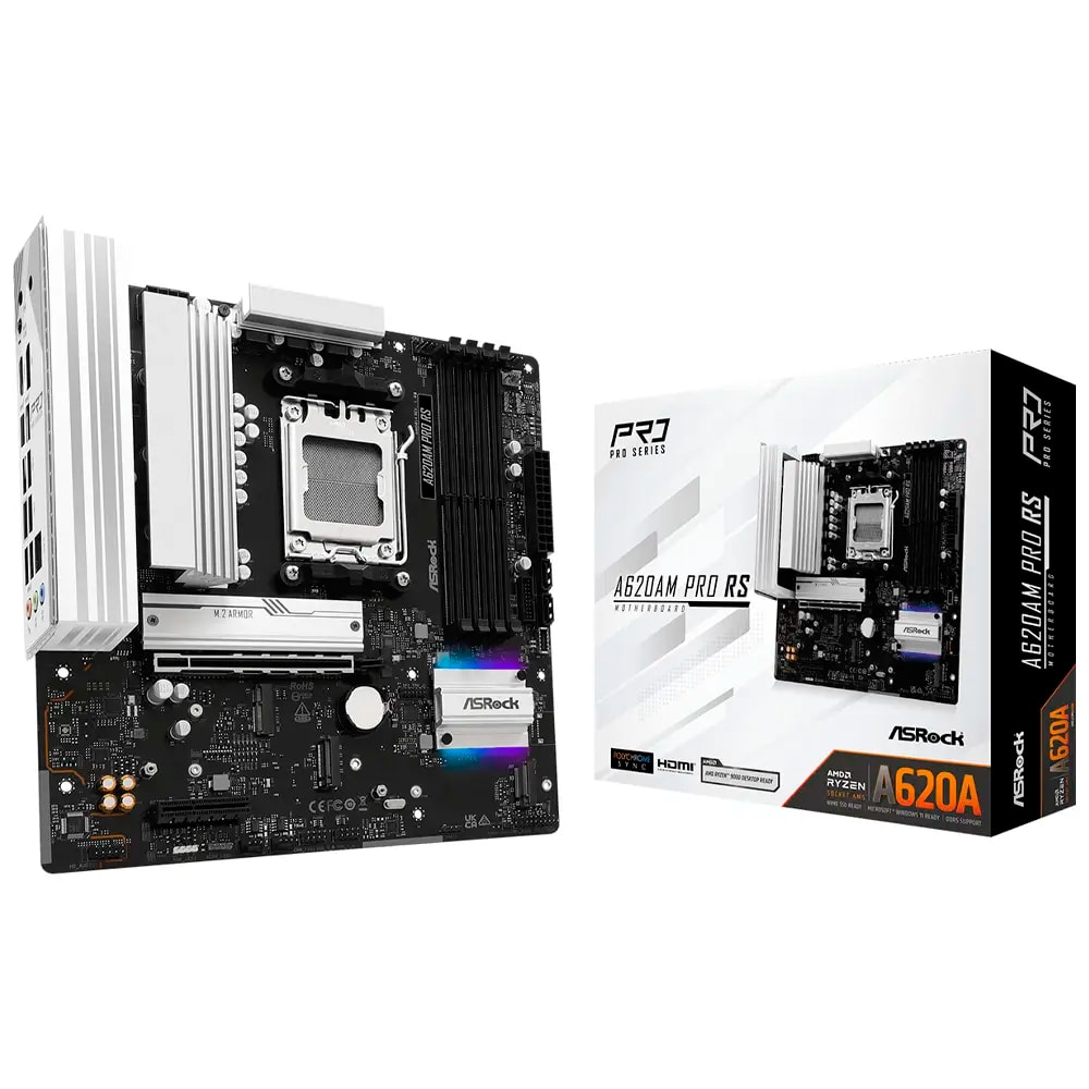 Motherboard Micro-ATX ASRock A620AM Pro RS SktAM5