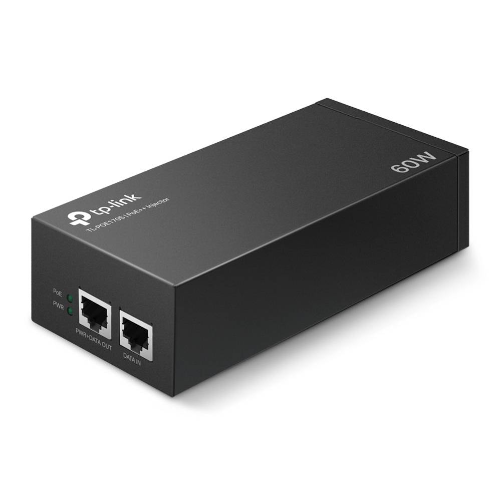 Injetor PoE++ TP-Link TL-POE170S AC 100/240V 60W Preto