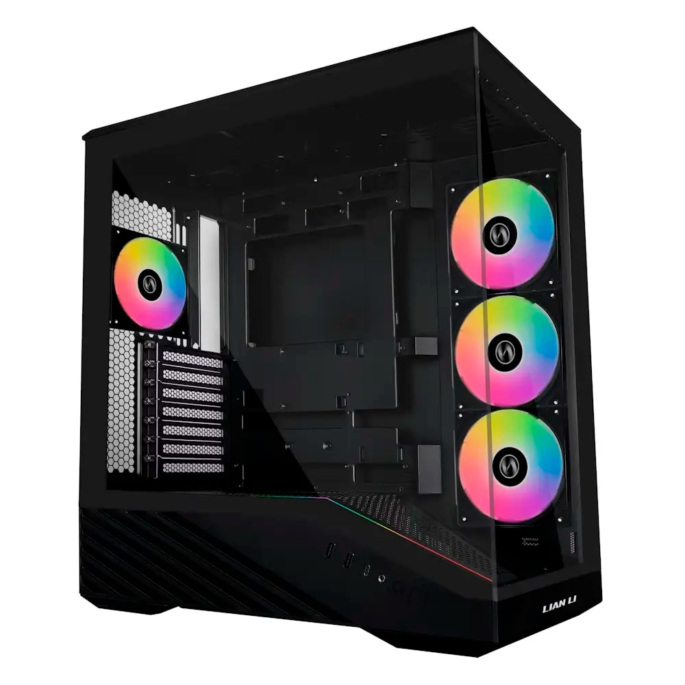 Caixa Extended-ATX Lian Li Vector V100 ARGB Tempered Glass Preta