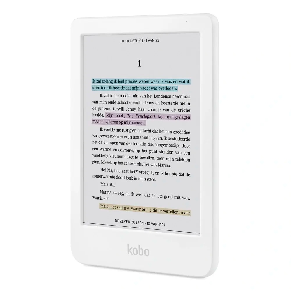 eReader Kobo Clara 6" Colour 16GB Wi-Fi Branco