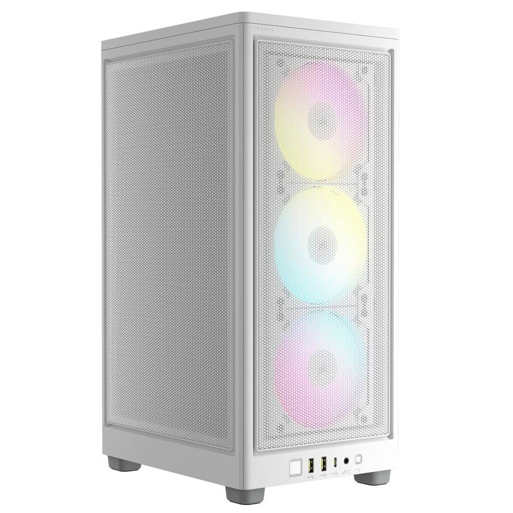 Caixa Mini-ITX Corsair iCUE 2000D RGB Airflow Branca