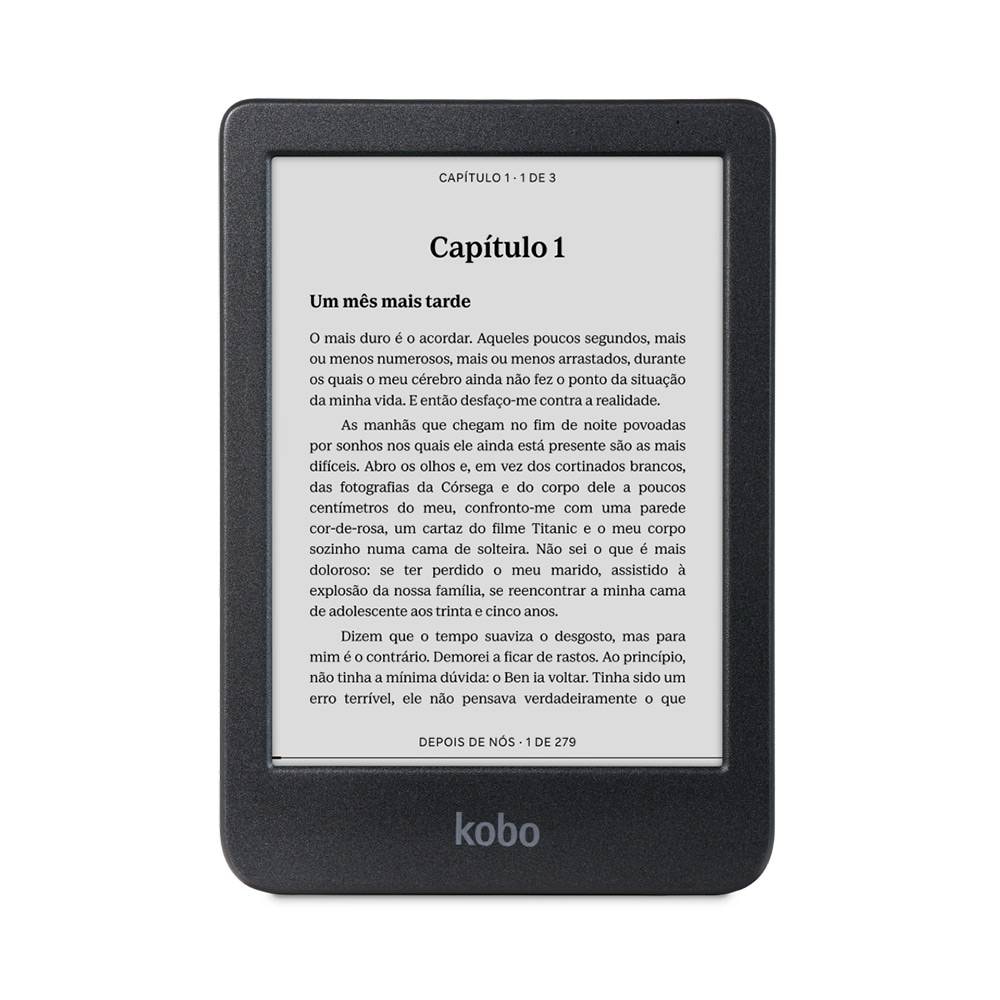 eReader Kobo Clara 6" 16GB Wi-Fi Preto