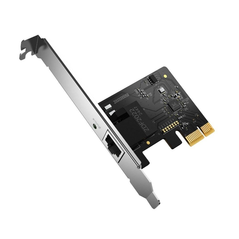 Placa de Rede PCIe Mercusys MA210E para RJ45 Gigabit