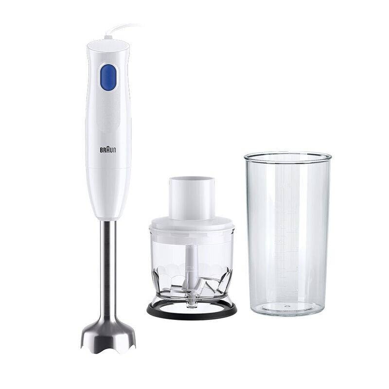Varinha Mágica Braun MultiQuick 1 Hand blender MQ10.201M WH 450W Branca + 2 Acessórios