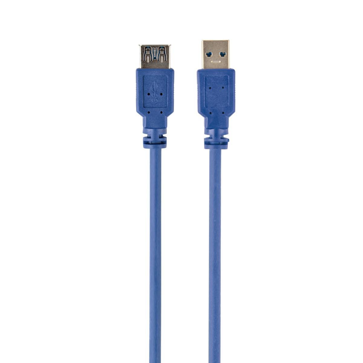 Cabo Extensão Gembird USB3.0 1.8m Azul