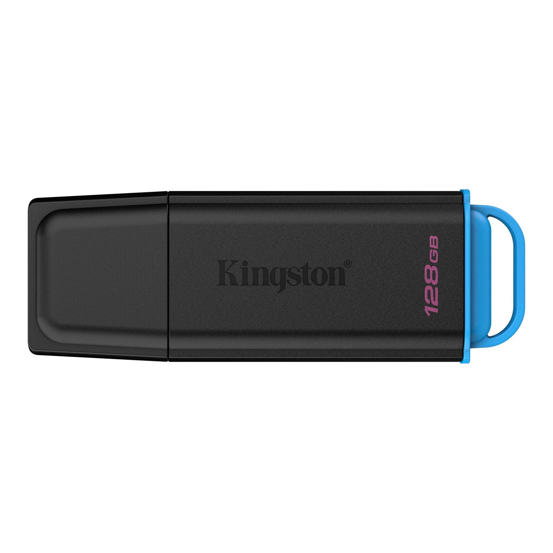 Pen Drive Kingston DataTraveler Exodia 128GB USB 3.2 Gen 1 Type-A Preta/Azul