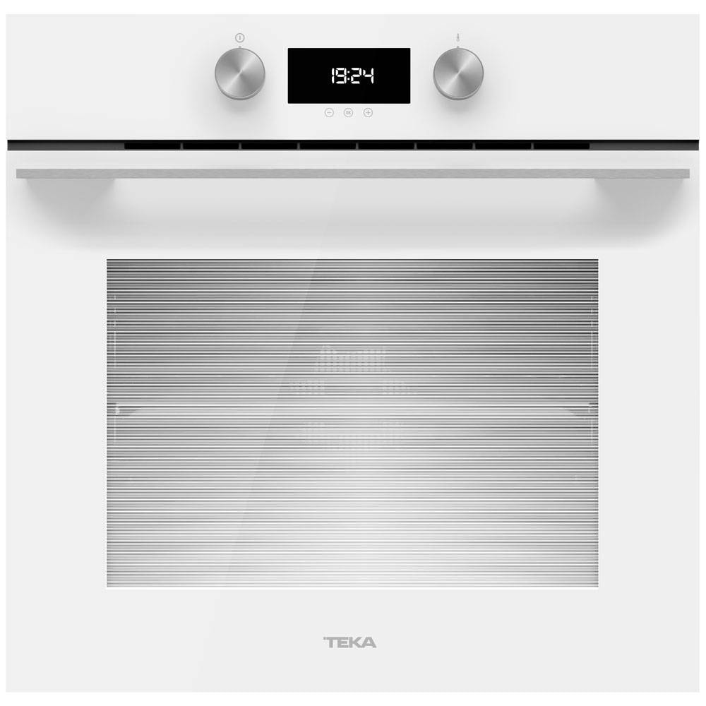 Forno Elétrico de Encastre Teka HLB 8400 Hydroclean 70 Litros A+ Vidro Branco