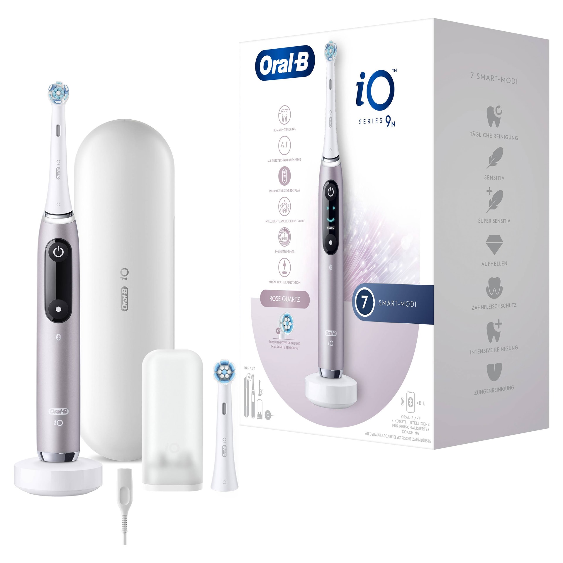 Escova de Dentes Elétrica Oral-B iO 9N Series Pink