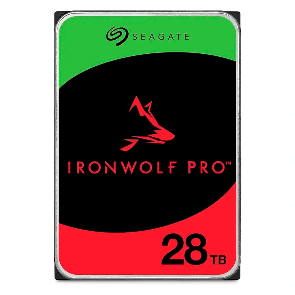 Disco Rígido 3.5" Seagate IronWolf Pro 28TB 7200RPM 512MB Cache 270MB/s SATA 6Gb/s