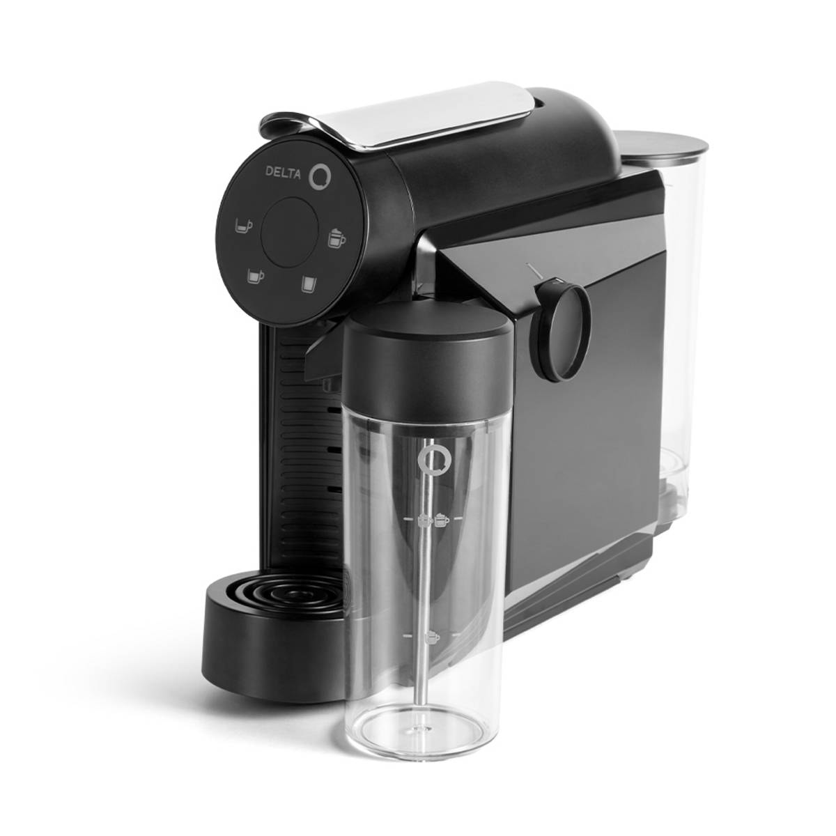 Máquina de Café de Cápsulas Delta Q Mini MilkQool 1200W 19 Bar Preta